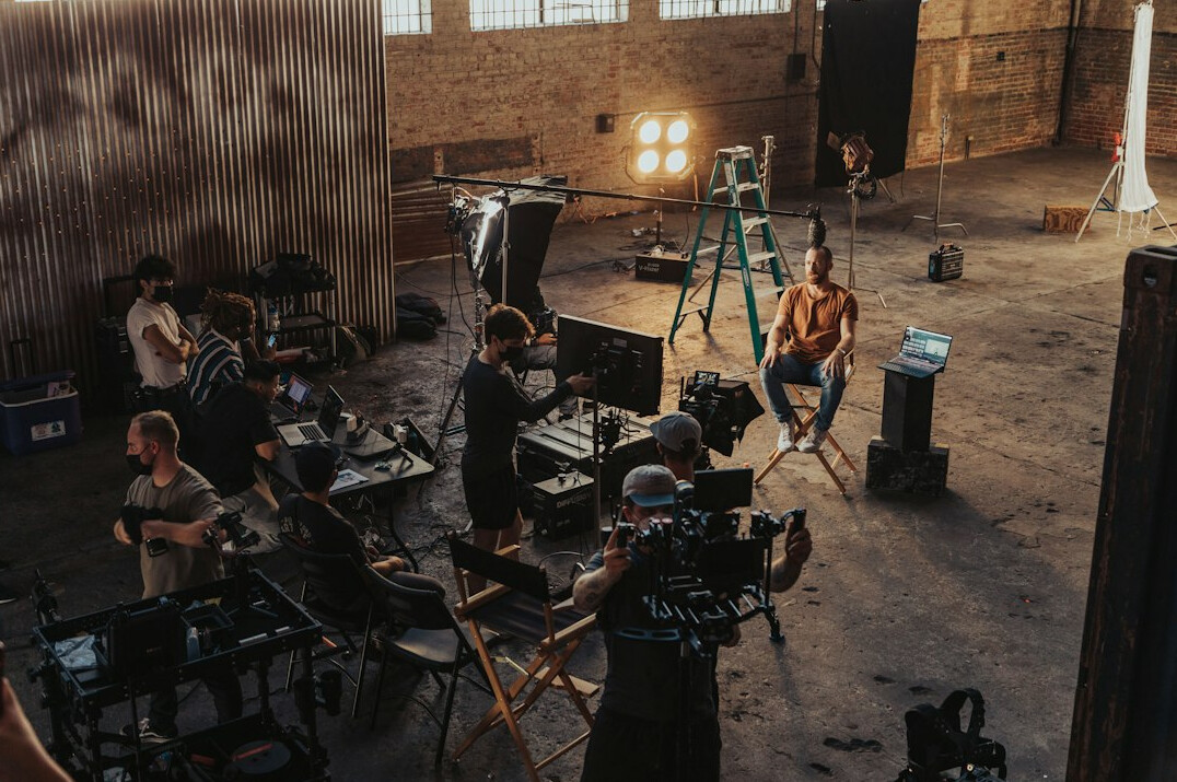 film director on set